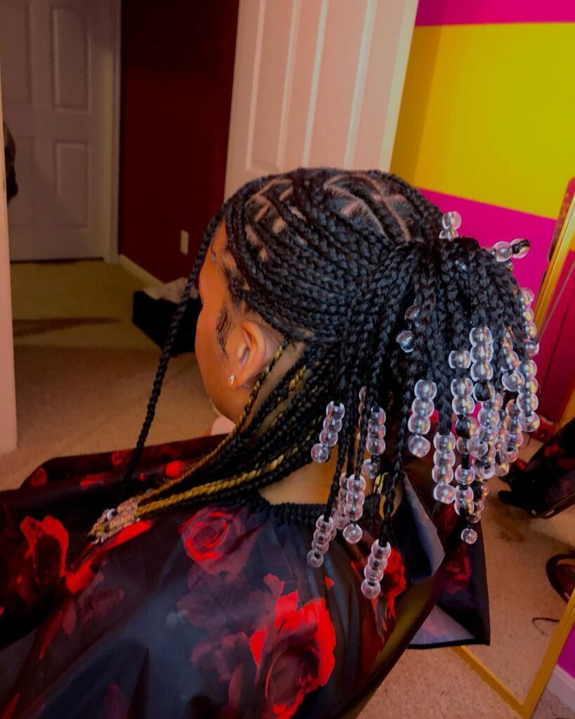 Braids with Beads for Adults