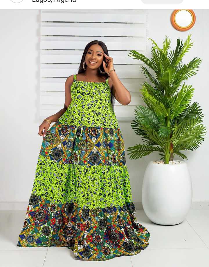 Maxi gown styles for Ladies
