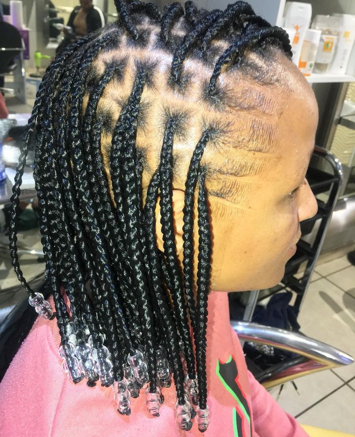 Beautiful Knotless braids pictures