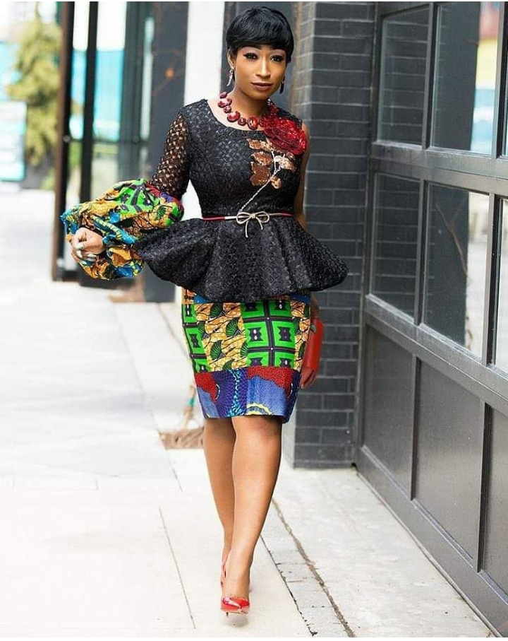 Ankara Skirt and Blouse Styles For Women